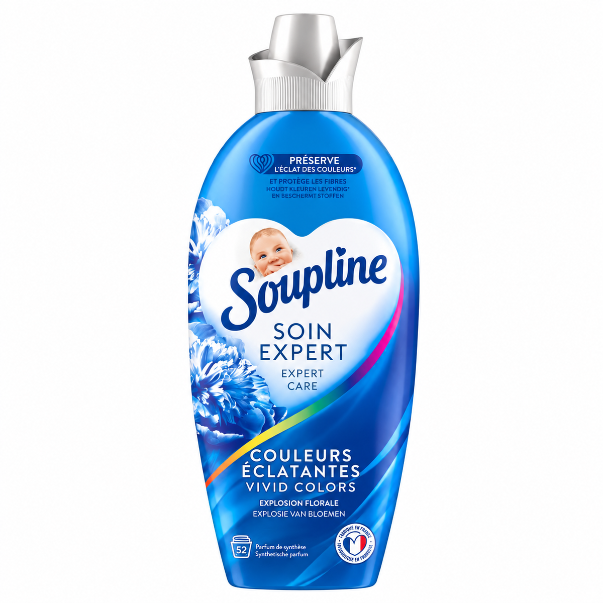 Soupline Concentrated Ultra Soin Expert Fabric Softener 1.2L | 30726402