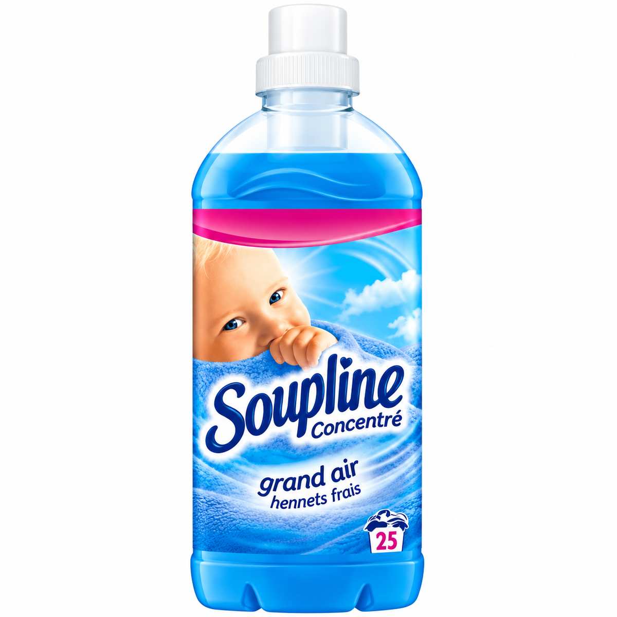Soupline Concentrated Grand Air Blue Fabric Softener 630ml | 30726301
