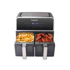 Beper 9 Liter Double Basket Air Fryer | P101FRI090