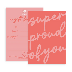 Salma Super Proud of You Greeting Card