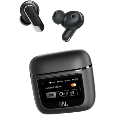 JBL Tour Pro 2 True Wireless Noise Cancelling Earbuds - Black | TOURPRO2