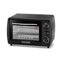 Black+Decker Electric Oven 19L Double Glass | TRO19RDG-B