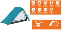 Bestway Pavillo Hike Dome 2-Person Camping Tent | 68096