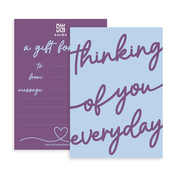 Salma Thinking of You Everyday Greeting Card