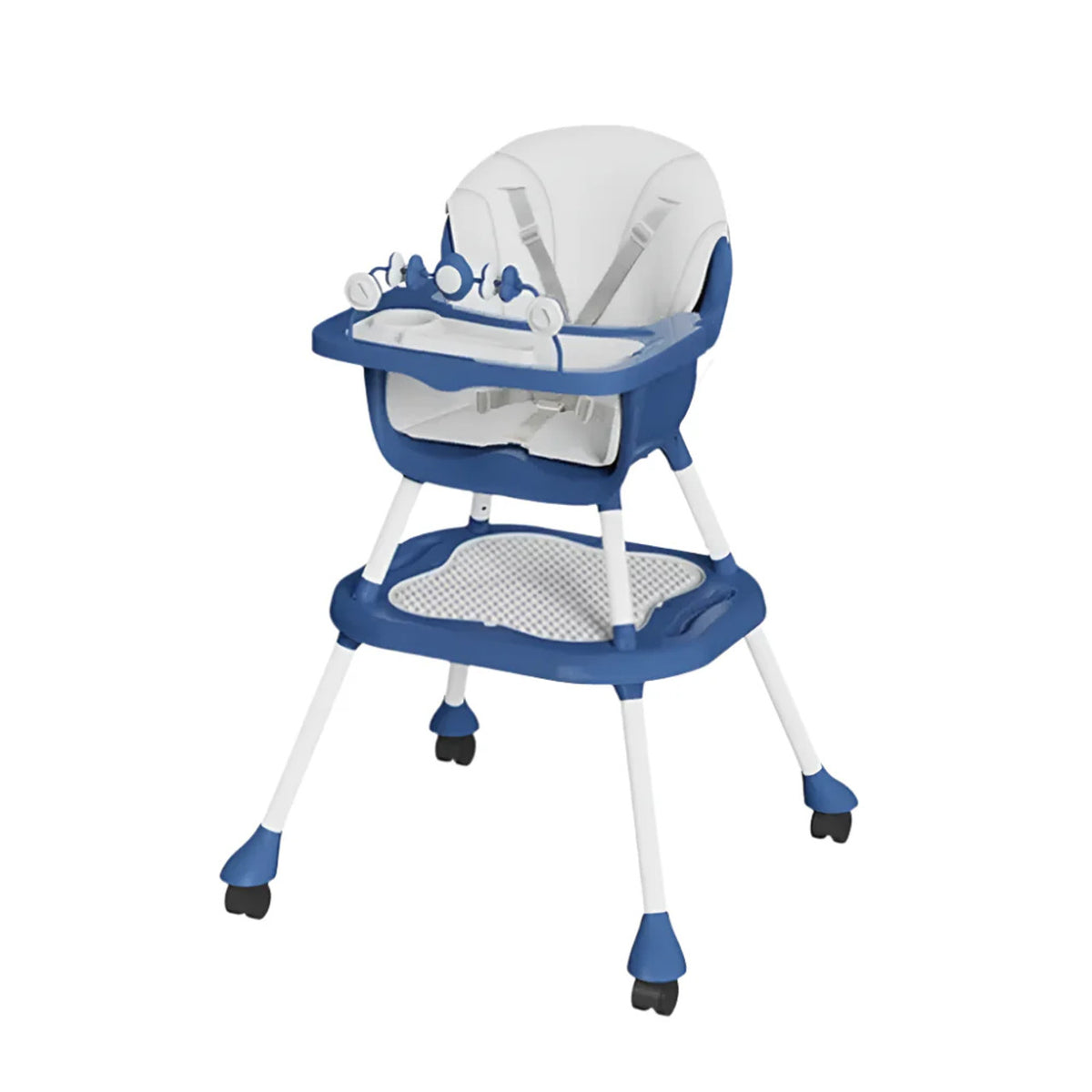 Baby Dining Table & Chair 5-in-1 – Blue | XJA7713