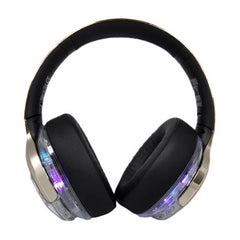Promate Transtune ANC Wireless Headphones With RGB - Gunmetal