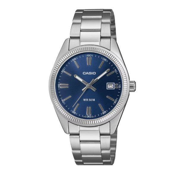 Casio Unisex 3-Hand Watch - Blue / Silver | UTP-1302PD-2A1VDF