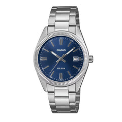 Casio Unisex 3-Hand Watch - Blue / Silver | UTP-1302PD-2A1VDF
