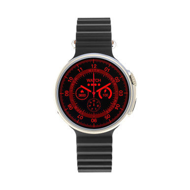 Porodo Ultra Evo Smart Watch 1.51" Wide Touch Screen , Black | PD-SWURTI-BK