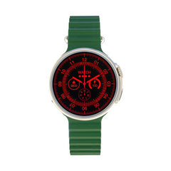 Porodo Ultra Evo Smart Watch 1.51" Wide Touch Screen , Green| PD-SWURTI-GN