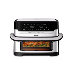 Tefal Easy Fry  9L Flex Drawer Dual Air Fryer Silver | EY922DG1