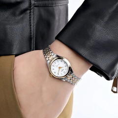 Casio Women 3-Hand Watch - Two-Tone Gold / Silver | LTP-1129G-7BRDF