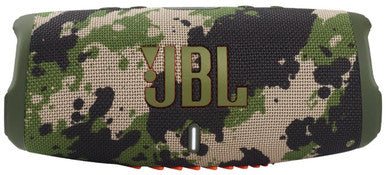 JBL Charge 5 Portable Waterproof Speaker with Powerbank, Camo | JBLCHARGE5SQUADAM
