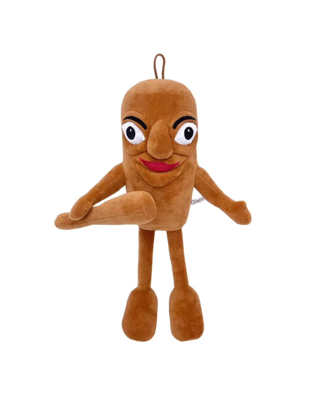 Brown Smiling Cartoon Character Plush Toy | AL-BL-369