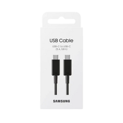 Samsung USB-C to USB-C 5A Fast Charging Cable - Black 1.8m | EP-DX510JBEGWW