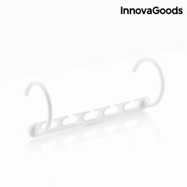 InnovaGoods Hanger Organiser For 40 Items Plusrobe 24 Pieces | V0100758