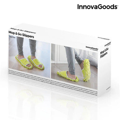 InnovaGoods Dry Mop Slippers Mop&Go | V0100918