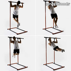 InnovaGoods Full Body Pull-Up Station With Exercise Guide | V0100921
