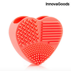 InnovaGoods Make-Up Brush Cleaner Heart | V0101013