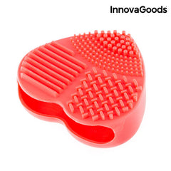 InnovaGoods Make-Up Brush Cleaner Heart | V0101013