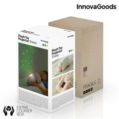 InnovaGoods لعبة قطيفة جهاز عرض على شكل خروف | V0101092