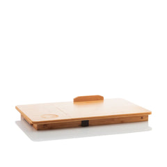 InnovaGoods Bamboo Folding Side Table Lapwood | V0103031
