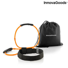 InnovaGoods Belt With Resistance Bands For Glutes And Exercise Guide Bootrainer | V0103038
