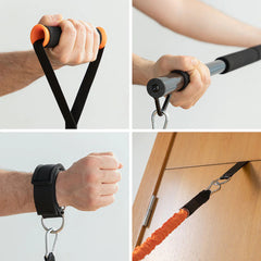 InnovaGoods Integrated Portable Training System With Exercise Guide Gympak Max | V0103087