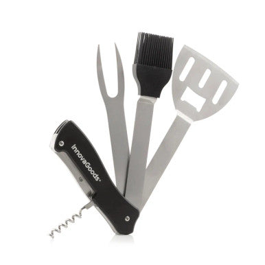 InnovaGoods 5 in 1 Barbecue Utensils Set Bbkit | V0103127