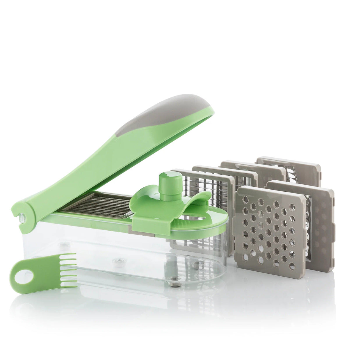 InnovaGoods 7 In 1 Vegetable Cutter, Grater And Mandolin With Recipes And Accessories Choppie Expert|  V0103134
