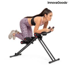 InnovaGoods Folding Abdominal Machine With Exercise Guide Plawer | V0103487