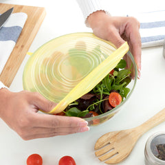 InnovaGoods Set of 10 Reusable and Adjustable Kitchen Lids Lilyd | V0103560