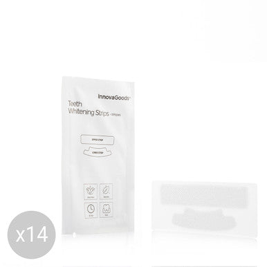 InnovaGoods Teeth Whitening Strips Wripes | V0103565