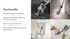 Dyson V8 Absolute Cordless Vacuum Cleaner – Yellow/Nickel | 476547-01