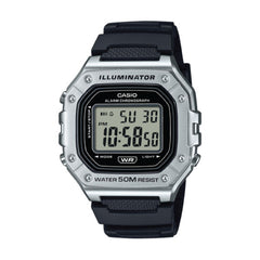 Casio Men Digital Watch - Black / Silver | W-218HM-7AVDF