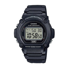 Casio W-219H-1AVDF Digital Watch – Black | W-219H-1AVDF