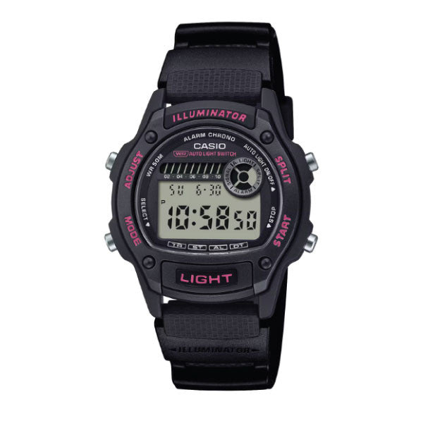 Casio Casual Men Digital Watch - Black | W-220H-1A2VDF