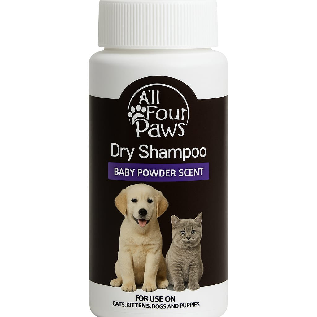 All Four Paws Baby Powder Scent Powder Dry Shampoo 200g | 126363