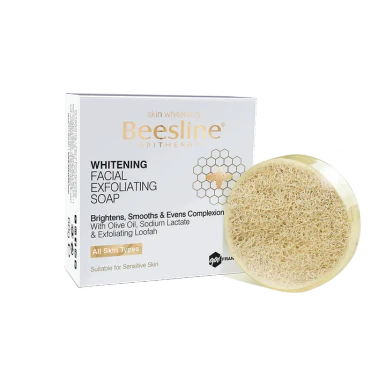 Beesline Whitening Facial Exfoliating Soap 60g