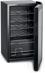 Kenwood Beverage Cooler 24 Bottles Wine Cooler With Double Glass Door | BCM24.000BK