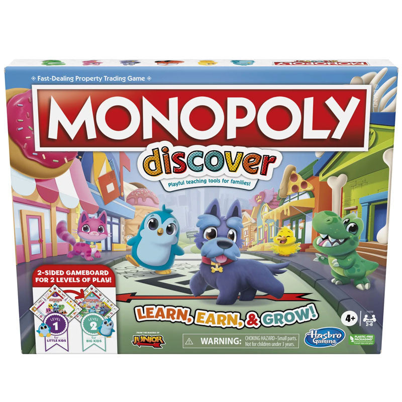 Hasbro Monopoly Discover Board Game (English) | HBGMF4436