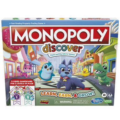 Hasbro Monopoly Discover Board Game (English) | HBGMF4436