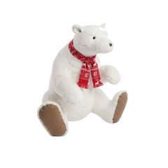 Large Christmas Sitting Polar Bear Decoration | YC47Z01