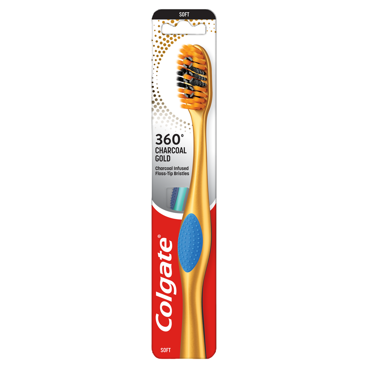 Colgate 360 Charcoal Gold Soft Toothbrush | 30041333