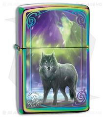 Zippo Anne Stokes Wolf Spectrum Windproof Pocket Lighter | 29348