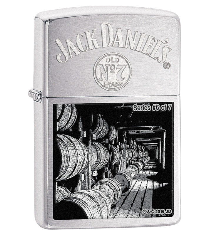 Zippo Jack Daniel's "Scenes from Lynchburg" Series #6 of 7 Brushed Chrome Windproof Lighter | 29178