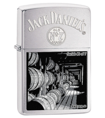 Zippo Jack Daniel's "Scenes from Lynchburg" Series #6 of 7 Brushed Chrome Windproof Lighter | 29178