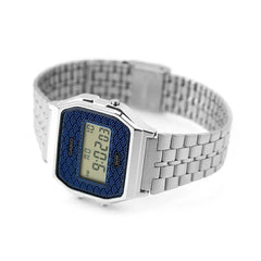 Casio Vintage Digital Unisex Metal Watch - Blue / Silver | A159WEVJ-2DR