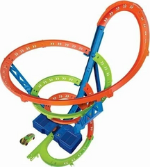 Hot Wheels Crash Spiral Track Set