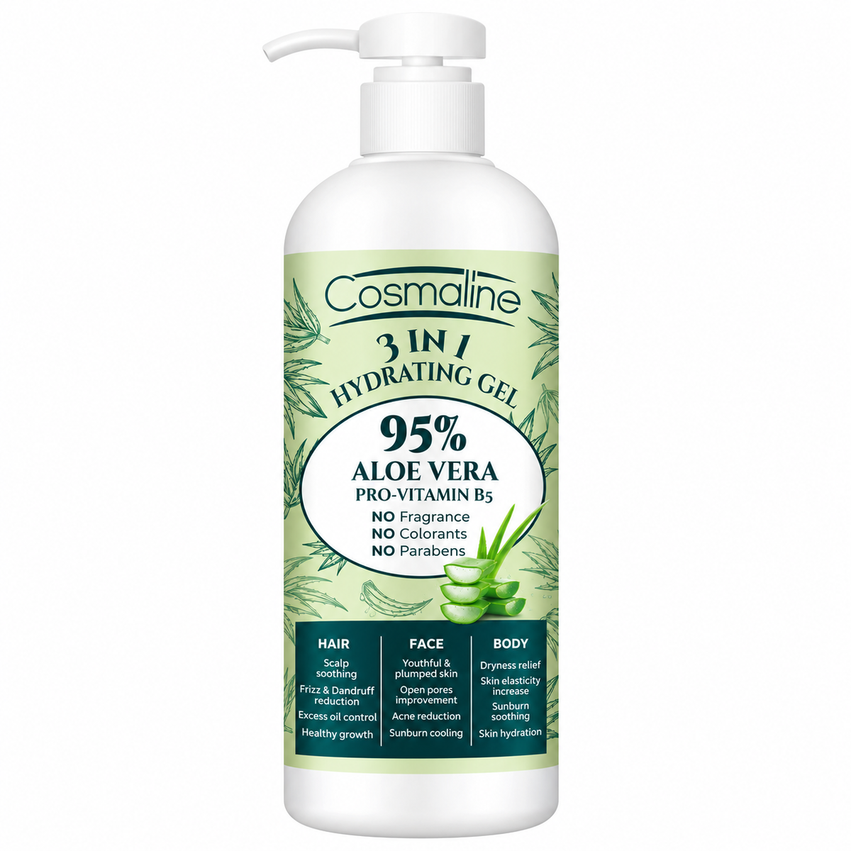 Cosmaline 3-in-1 Hydrating Gel with Aloe Vera 230ml | B0020020